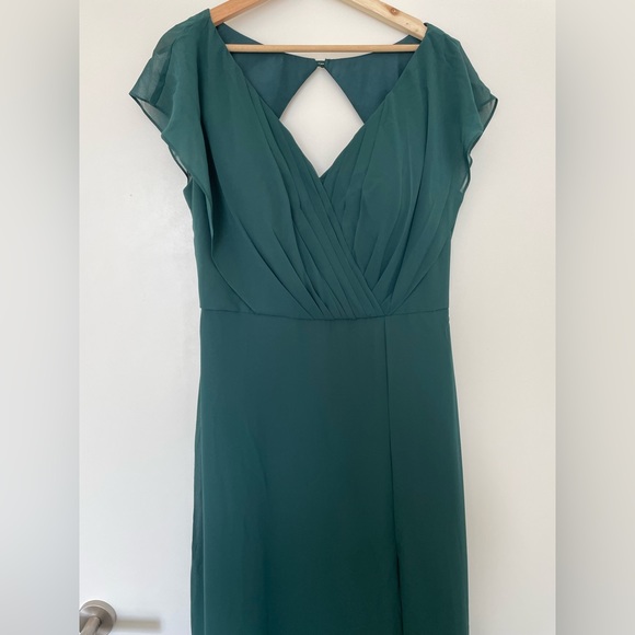 AW Kathy Dress - Bridesmaid Wedding Guest - Color : Dark emerald - Size 14 - New - Picture 4 of 8